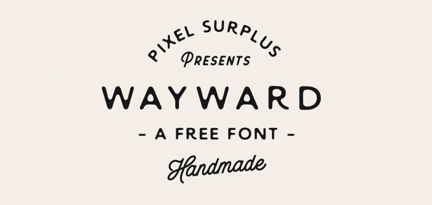 wayward font 1