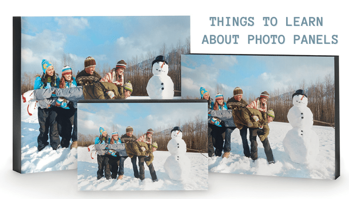 Things to Learn about Photo Panels