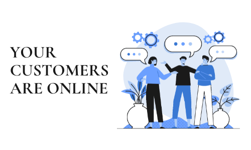 Your customer online
