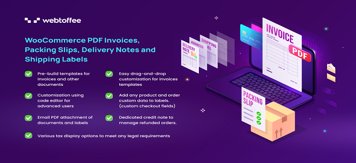 WooCommerce PDF Invoices, Packing Slips, Delivery Notes, and Shipping Labels